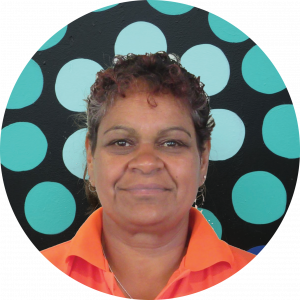 Ann marie on background cropped as circle