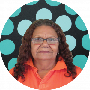 Helen Edwards on background FINAL cropped as circle